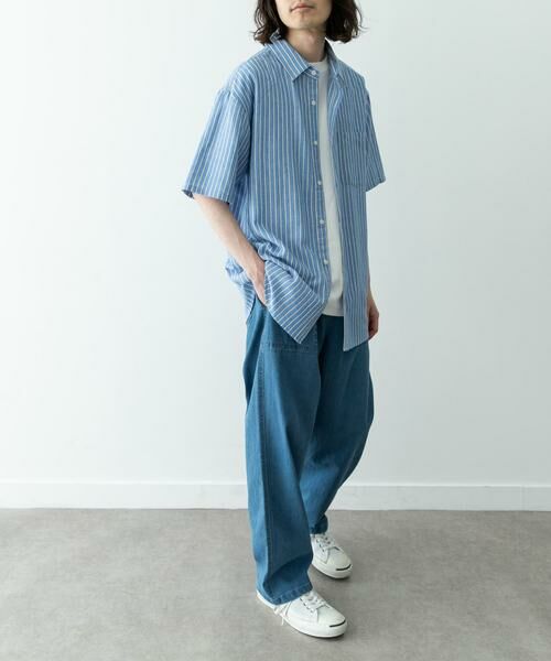 Sonny Label / サニーレーベル シャツ・ブラウス | 接触冷感リネン混ショートスリーブシャツ | 詳細30