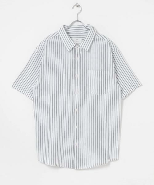 Sonny Label / サニーレーベル シャツ・ブラウス | 接触冷感リネン混ショートスリーブシャツ | 詳細10