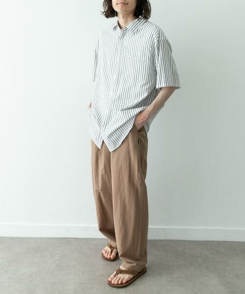 Sonny Label / サニーレーベル その他パンツ | リネン混ワイドイージーパンツ | 詳細23