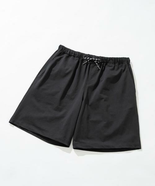 Sonny Label / サニーレーベル ショート・ハーフ・半端丈パンツ | ドットメッシュイージーショートパンツ（ブラック）