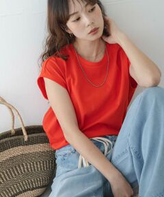 Sonny Label / サニーレーベル Tシャツ | 『UR TECH ひやサラクール』フレンチスリーブプルオーバー