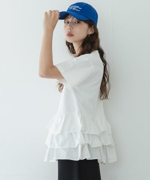 Sonny Label / サニーレーベル Tシャツ | ペプラムフリルカットソー | 詳細14