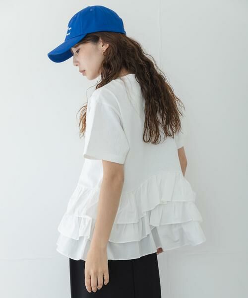 Sonny Label / サニーレーベル Tシャツ | ペプラムフリルカットソー | 詳細15