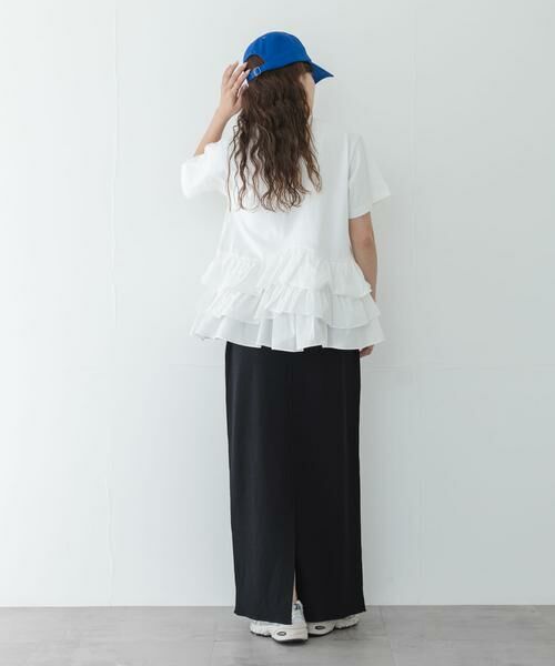 Sonny Label / サニーレーベル Tシャツ | ペプラムフリルカットソー | 詳細18