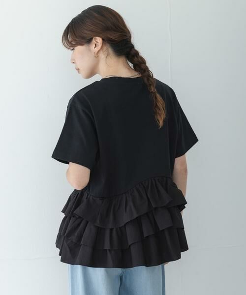 Sonny Label / サニーレーベル Tシャツ | ペプラムフリルカットソー | 詳細25