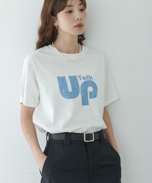 Sonny Label / サニーレーベル Tシャツ | アソートロゴプリントTシャツ（オフホワイト）