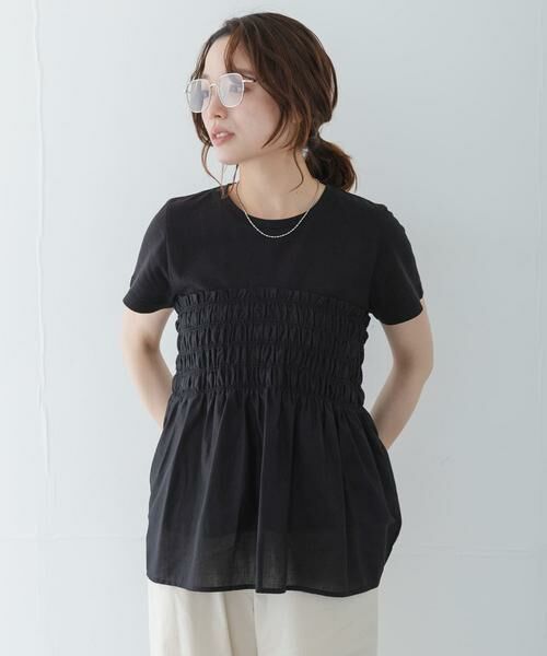 Sonny Label / サニーレーベル Tシャツ | シャーリングビスチェコンビプルオーバー | 詳細2