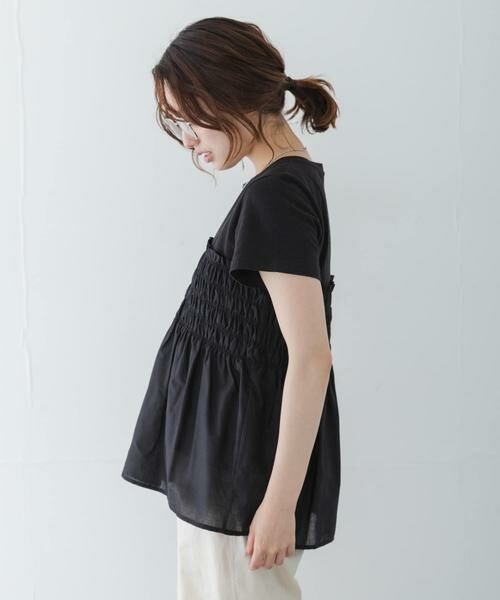 Sonny Label / サニーレーベル Tシャツ | シャーリングビスチェコンビプルオーバー | 詳細3