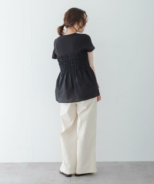 Sonny Label / サニーレーベル Tシャツ | シャーリングビスチェコンビプルオーバー | 詳細6