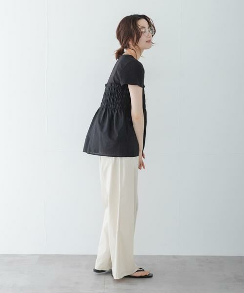Sonny Label / サニーレーベル Tシャツ | シャーリングビスチェコンビプルオーバー | 詳細7