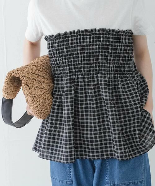 Sonny Label / サニーレーベル Tシャツ | シャーリングビスチェコンビプルオーバー | 詳細10