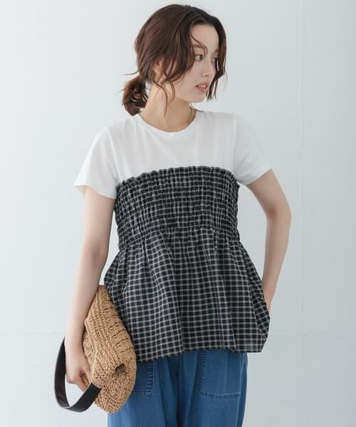 Sonny Label / サニーレーベル Tシャツ | シャーリングビスチェコンビプルオーバー | 詳細11