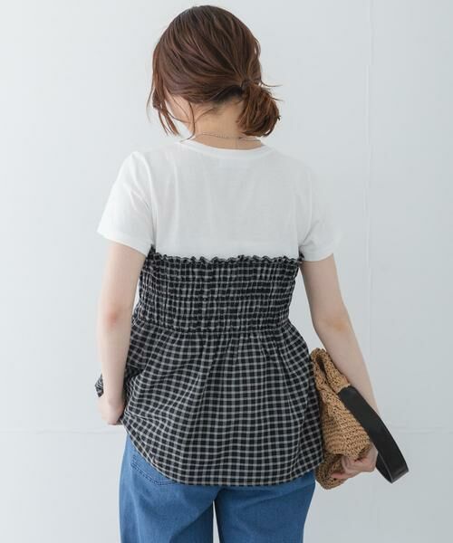 Sonny Label / サニーレーベル Tシャツ | シャーリングビスチェコンビプルオーバー | 詳細12