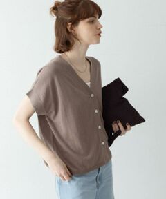 Sonny Label / サニーレーベル カーディガン・ボレロ | クールミストフレンチニットカーディガン