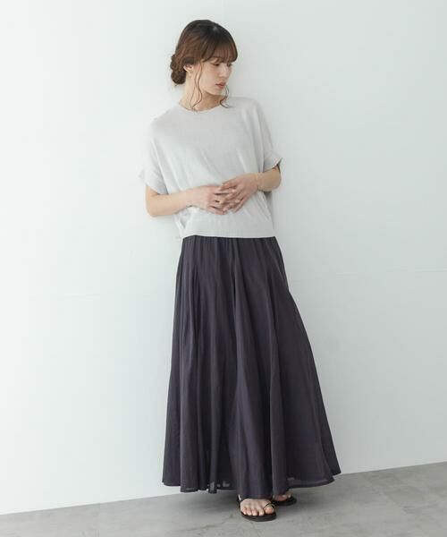 Sonny Label / サニーレーベル ニット・セーター | クールミストコクーンフレンチニットプルオーバー | 詳細27