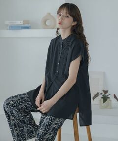 Sonny Label / サニーレーベル シャツ・ブラウス | エアリーコットンピンタックドレスシャツ