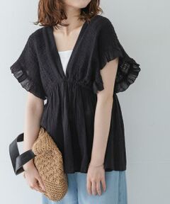 Sonny Label / サニーレーベル シャツ・ブラウス | 楊柳ドビーシャーリングブラウス