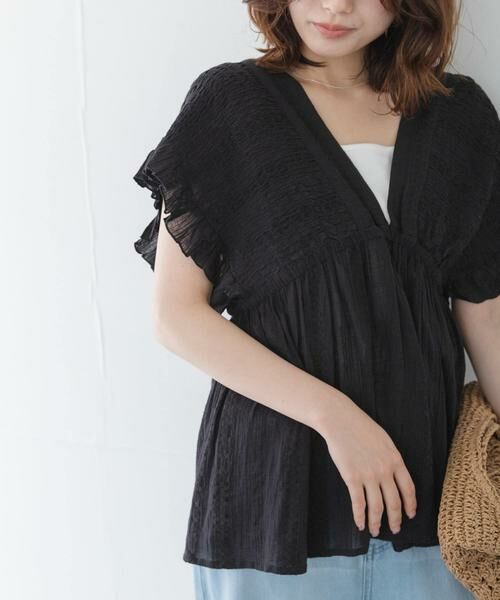 Sonny Label / サニーレーベル シャツ・ブラウス | 楊柳ドビーシャーリングブラウス | 詳細21