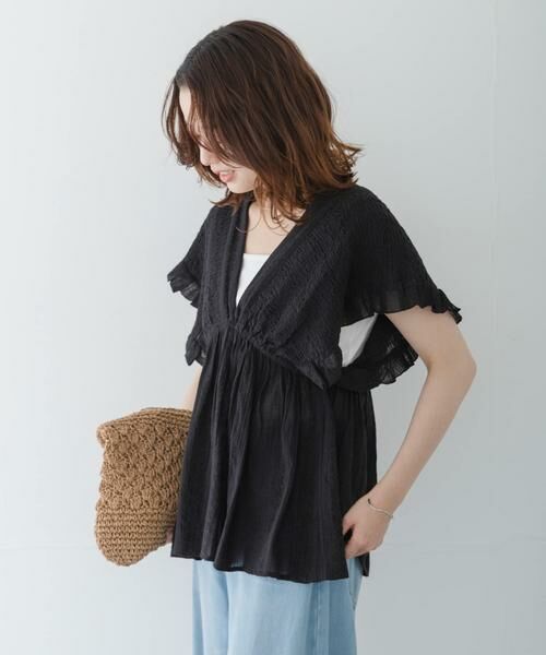 Sonny Label / サニーレーベル シャツ・ブラウス | 楊柳ドビーシャーリングブラウス | 詳細25