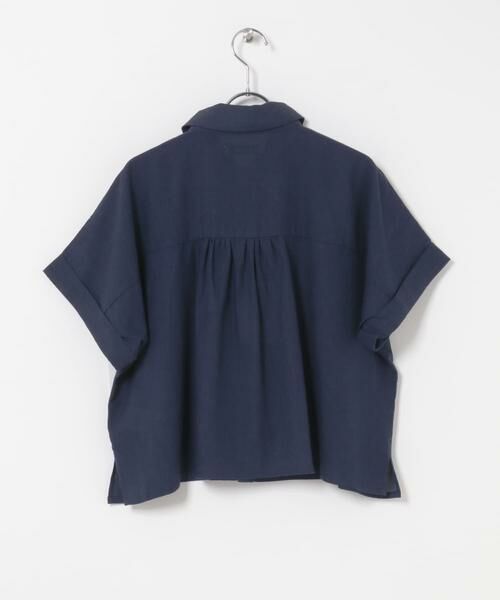 Sonny Label / サニーレーベル シャツ・ブラウス | リネン混クロップドドルマンシャツ | 詳細11