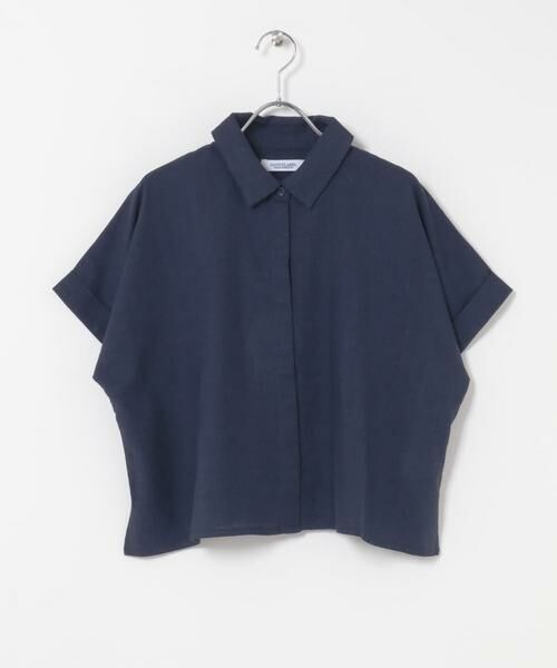 Sonny Label / サニーレーベル シャツ・ブラウス | リネン混クロップドドルマンシャツ | 詳細8