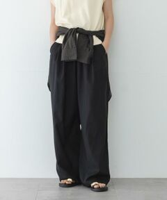 Sonny Label / サニーレーベル その他パンツ | リネン混イージーワイドパンツ
