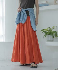 Sonny Label / サニーレーベル スカート | エアリーコットンボイルフレアスカート
