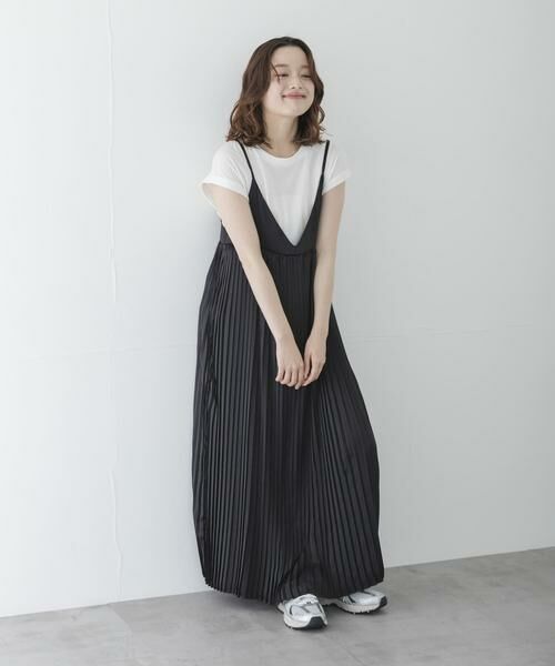 Sonny Label / サニーレーベル ワンピース | 『WEB限定』Tシャツ×プリーツキャミワンピース SET | 詳細5