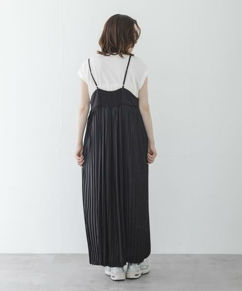 Sonny Label / サニーレーベル ワンピース | 『WEB限定』Tシャツ×プリーツキャミワンピース SET | 詳細7