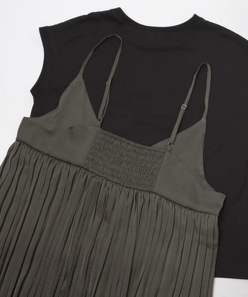 Sonny Label / サニーレーベル ワンピース | 『WEB限定』Tシャツ×プリーツキャミワンピース SET | 詳細21