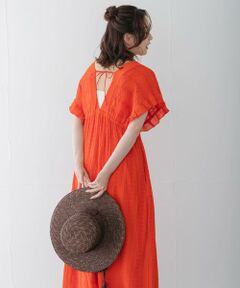 Sonny Label / サニーレーベル ワンピース | 楊柳ドビーシャーリングワンピース