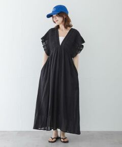Sonny Label / サニーレーベル ワンピース | 楊柳ドビーシャーリングワンピース
