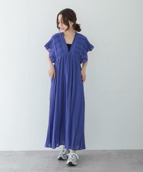 Sonny Label / サニーレーベル ワンピース | 楊柳ドビーシャーリングワンピース | 詳細14