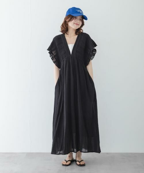 Sonny Label / サニーレーベル ワンピース | 楊柳ドビーシャーリングワンピース | 詳細29