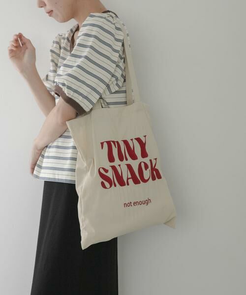 Sonny Label / サニーレーベル トートバッグ | ナイロン刺繍トートバッグ（オフホワイト）