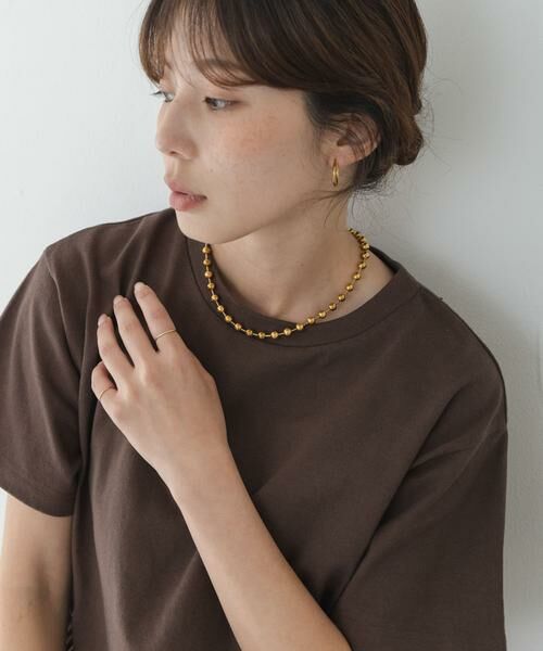Sonny Label / サニーレーベル ネックレス・ペンダント・チョーカー | ステンレスラージボールチェーンネックレス | 詳細1