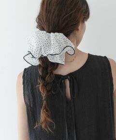 Sonny Label / サニーレーベル ヘアゴム・シュシュ | ランダムドットシフォンシュシュ