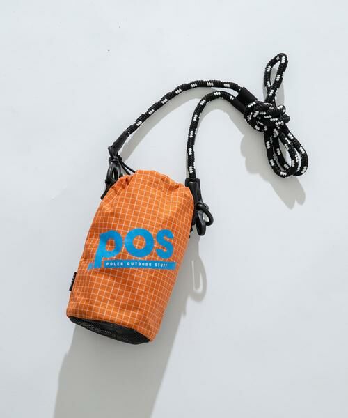 Sonny Label / サニーレーベル ショルダーバッグ | POLER　BOTTLE SLING（オレンジ）