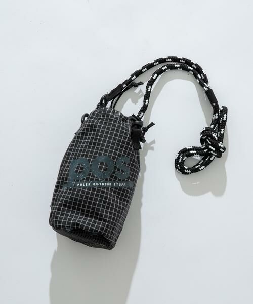 Sonny Label / サニーレーベル ショルダーバッグ | POLER　BOTTLE SLING（ブラック）