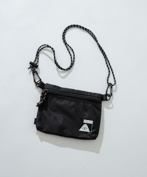 Sonny Label / サニーレーベル ショルダーバッグ | POLER　STUFFABLE POUCH（ブラック）