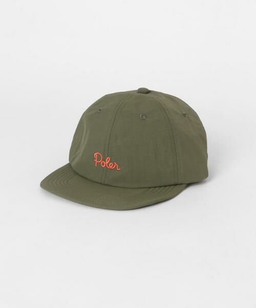 Sonny Label / サニーレーベル キャップ | POLER　NYLON FLOPPY BASEBALL CAP（オリーブ）