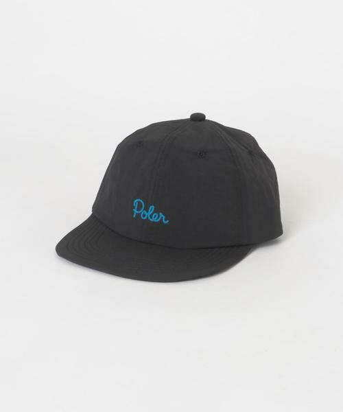 Sonny Label / サニーレーベル キャップ | POLER　NYLON FLOPPY BASEBALL CAP（ブラック）
