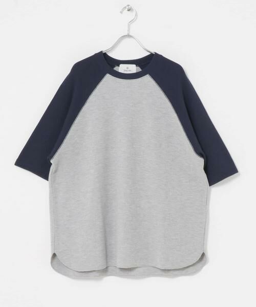 Sonny Label / サニーレーベル Tシャツ | 配色ワッフルラグランショートスリーブTシャツ | 詳細17