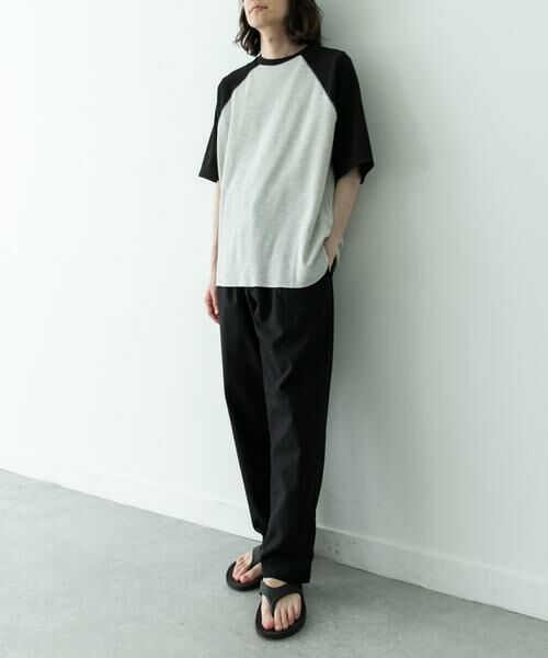 Sonny Label / サニーレーベル Tシャツ | 配色ワッフルラグランショートスリーブTシャツ | 詳細24