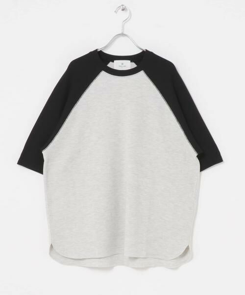 Sonny Label / サニーレーベル Tシャツ | 配色ワッフルラグランショートスリーブTシャツ | 詳細25