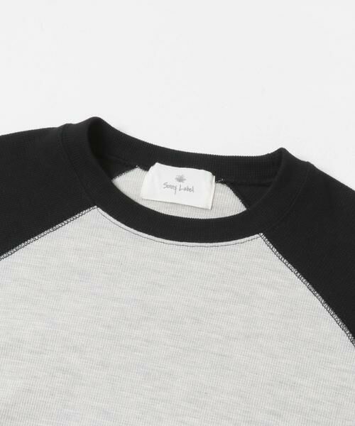 Sonny Label / サニーレーベル Tシャツ | 配色ワッフルラグランショートスリーブTシャツ | 詳細26