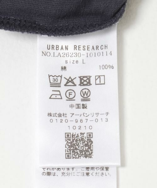 Sonny Label / サニーレーベル Tシャツ | ワンポイント刺繍ショートスリーブTシャツ | 詳細11