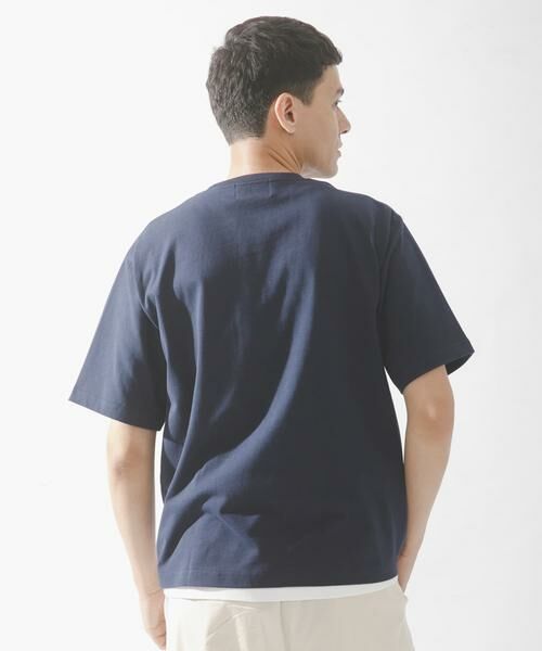 Sonny Label / サニーレーベル Tシャツ | ワンポイント刺繍ショートスリーブTシャツ | 詳細3