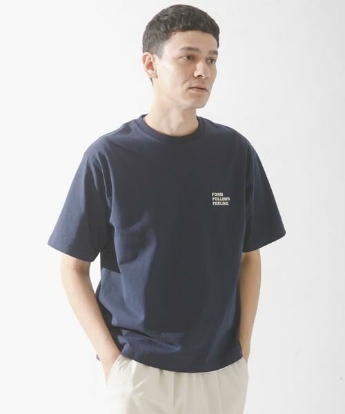Sonny Label / サニーレーベル Tシャツ | ワンポイント刺繍ショートスリーブTシャツ | 詳細4