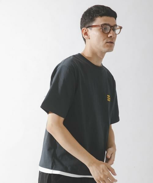 Sonny Label / サニーレーベル Tシャツ | ワンポイント刺繍ショートスリーブTシャツ | 詳細25